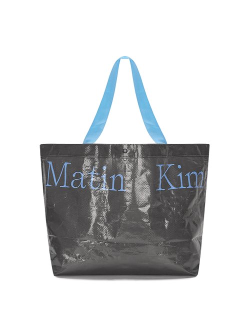 MATIN TARPAULIN SHOPPER BAG IN GRAY