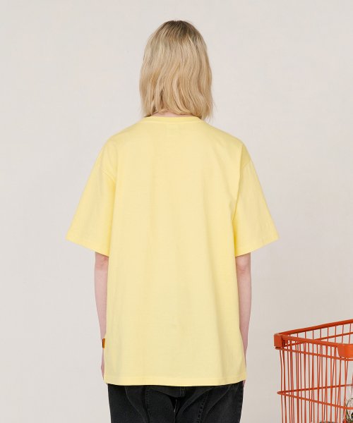 Orange T-shirt / Light Yellow