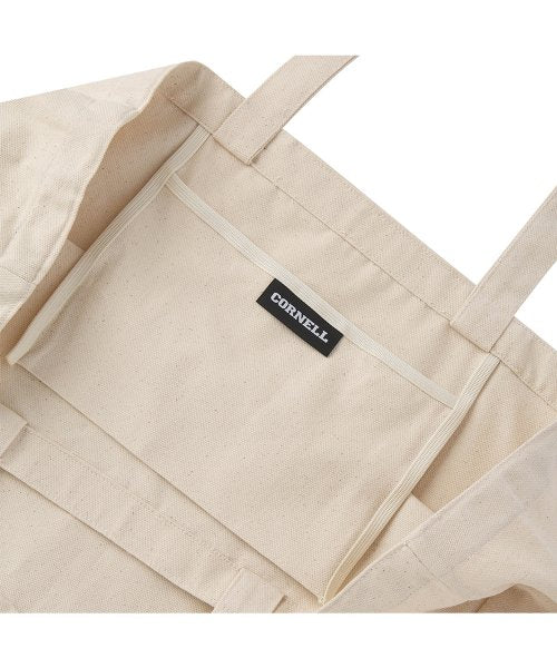 Cornell Big Red Vintage Bear Eco Bag_Oatmeal