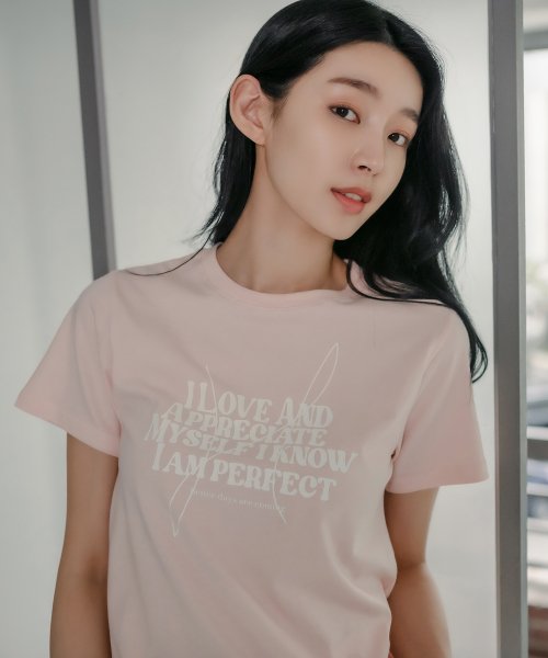 H DRAWING TEE_PINK