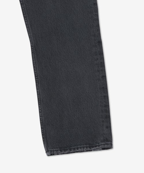 90S Pinch High Waist Crop Denim Pants - Black / A154B1207BLKTE