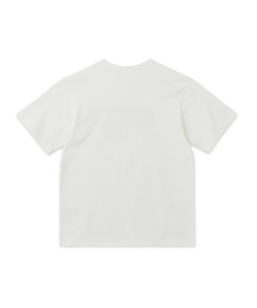Super Heavyweight Regular Fit Letter Logo T-Shirt Off White