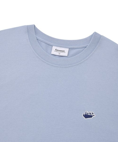 Whale Logo T-Shirt Sky Blue