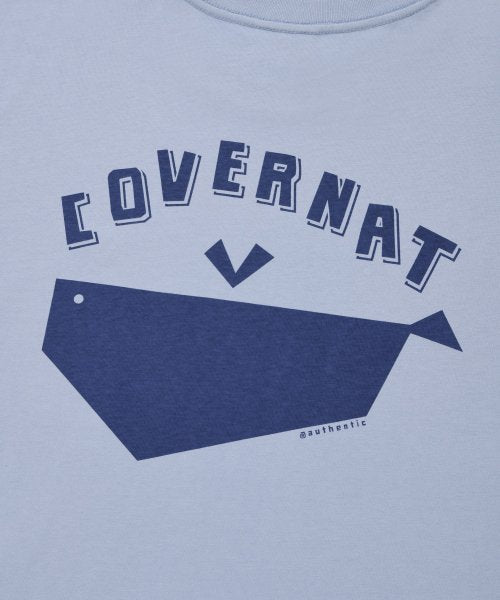 Whale Logo T-Shirt Sky Blue