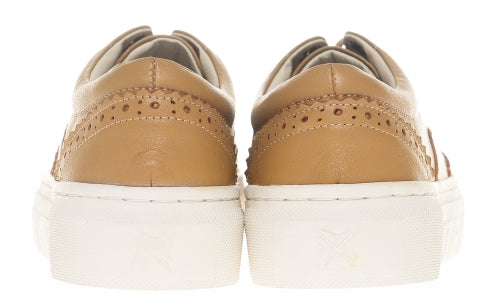 Calfskin wingtip sneakers Christella Tan