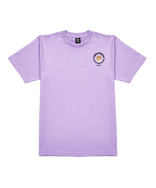 CRL PAKU CIRCLE LOGO HALF SLEEVE T-SHIRT LAVENDER