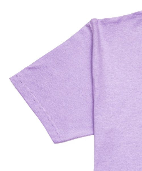 CRL PAKU CIRCLE LOGO HALF SLEEVE T-SHIRT LAVENDER