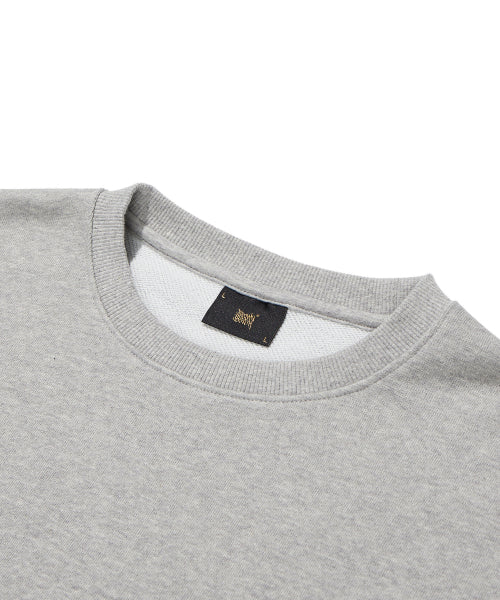 TAG CREWNECK - MELANGE GREY