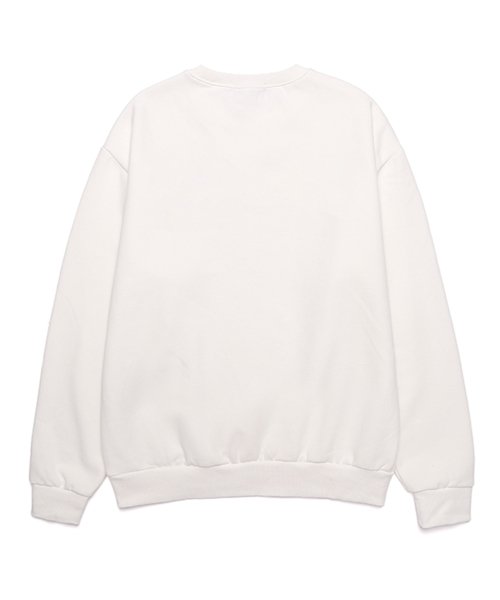 SURF BOARD BEAR NO.2 OVERFIT MAN TO MAN (VLS0009) WHITE