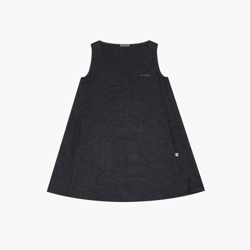 Baby Wool Mini Dress _ Grey