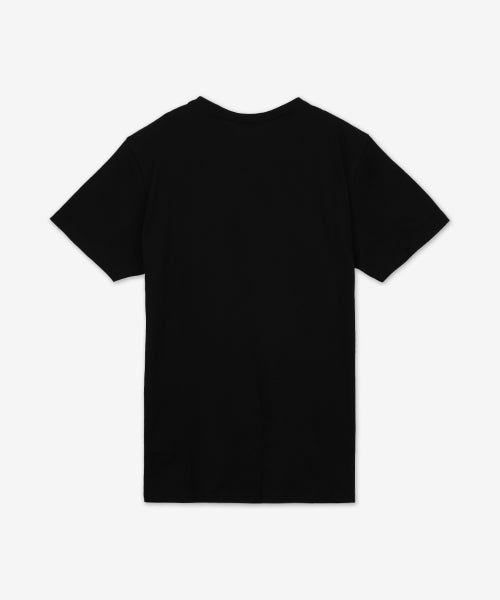 Women's Zwell Print Short Sleeve T-Shirt - Black / TS0001FAA1N88E01BK