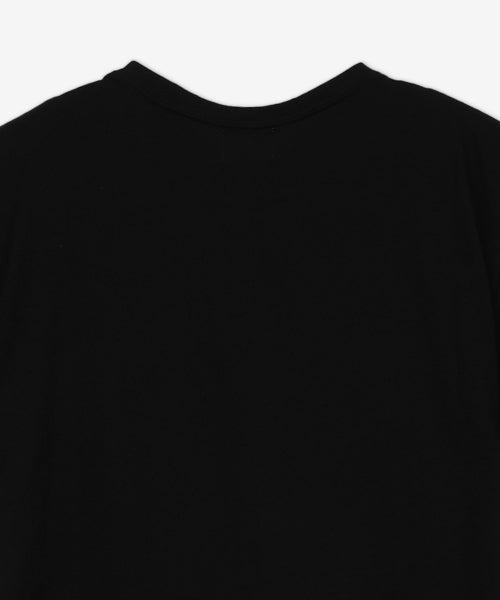 Women's Zwell Print Short Sleeve T-Shirt - Black / TS0001FAA1N88E01BK