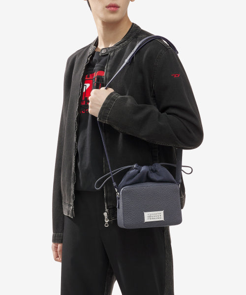 Medium 5AC Camera Shoulder Bag - Pewter / SB1WG0018P4348T6313