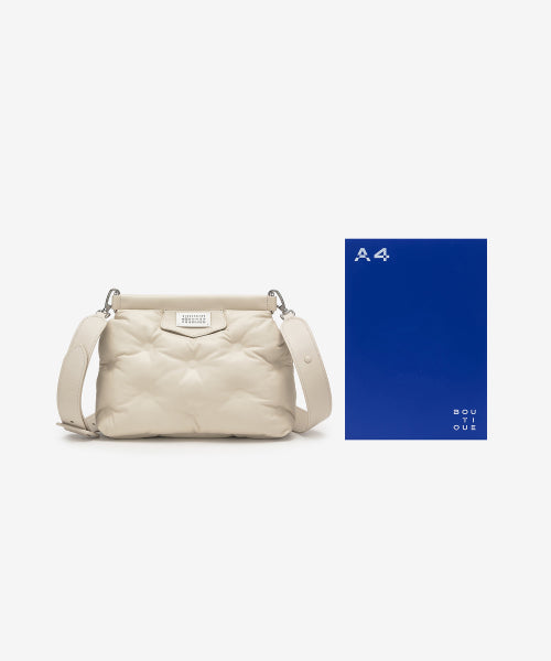 Small Glam Slam Classic Shoulder Bag - Grey / SB1WG0028P4300H9677