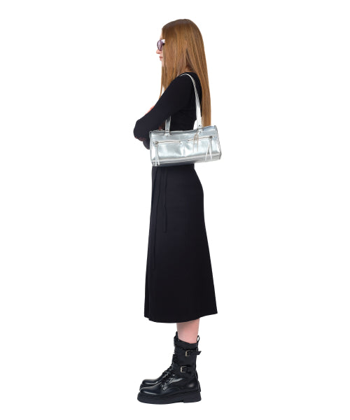 READY DUFFLE BAG - SILVER