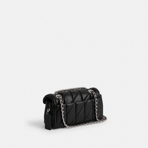 Tabby Shoulder Bag 20 With Quilting CP149 LHBLK