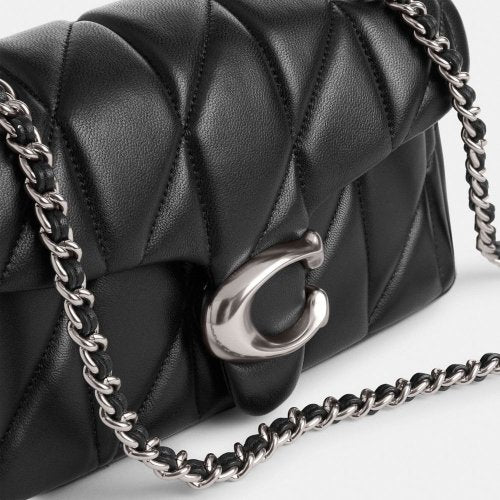 Tabby Shoulder Bag 20 With Quilting CP149 LHBLK