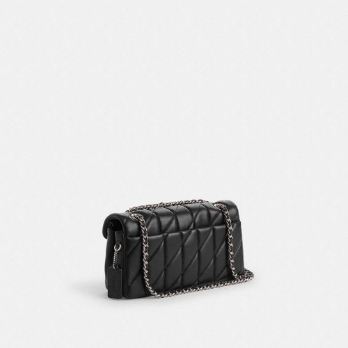 Tabby Shoulder Bag 26 With Quilting CP150 LHBLK