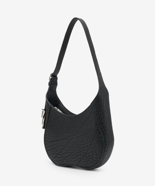 Small Chess Baguette Shoulder Bag - Black / 8080955