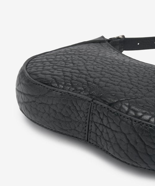 Small Chess Baguette Shoulder Bag - Black / 8080955