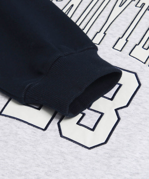 Arch Raglan Man to Man NAVY