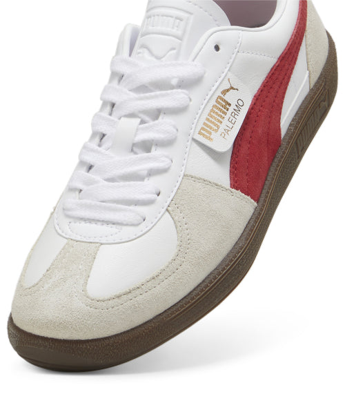 Palermo Lth - White:Grey:Red / 396464-05