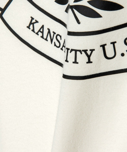 Women's Laurel Wreath Logo Crop T-Shirt Ivory