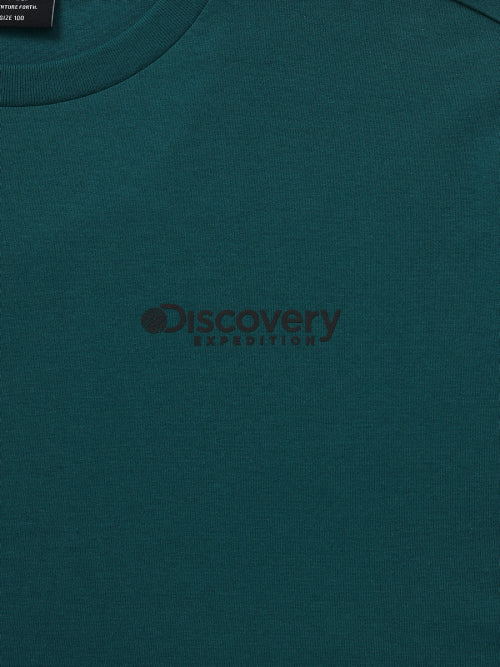 MAIN CREW OUTDOOR BEACH GRAPHIC T-SHIRT (D/TURQUOISE)