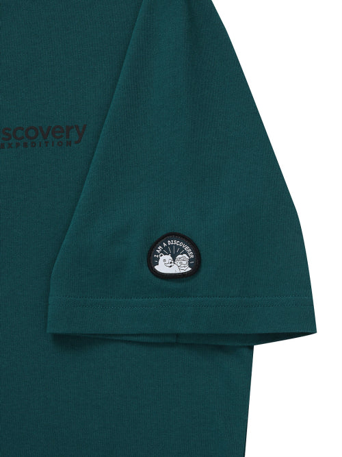 MAIN CREW OUTDOOR BEACH GRAPHIC T-SHIRT (D/TURQUOISE)