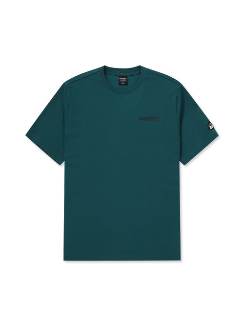 MAIN CREW OUTDOOR BEACH GRAPHIC T-SHIRT (D/TURQUOISE)