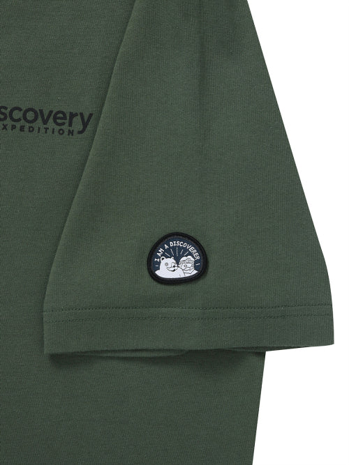 Main Crew Outdoor Camping Graphic T-Shirt (D/KHAKI)