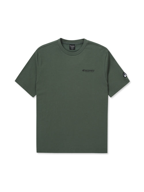 Main Crew Outdoor Camping Graphic T-Shirt (D/KHAKI)