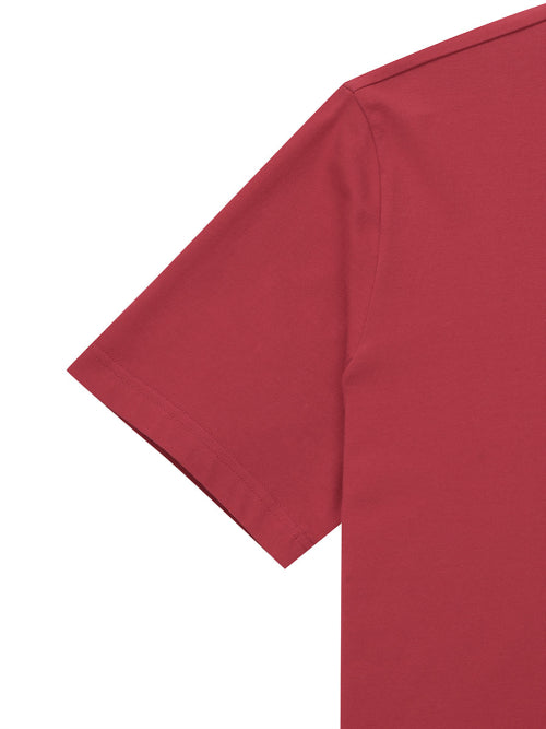 Main Crew Outdoor Forest Graphic T-Shirt (RED)