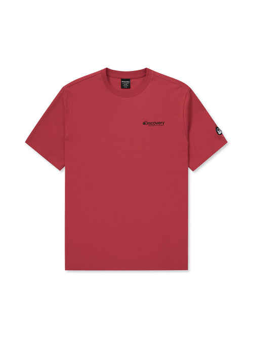 Main Crew Outdoor Forest Graphic T-Shirt (RED)