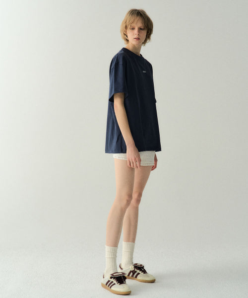 Basic Logo T-Shirts_Navy