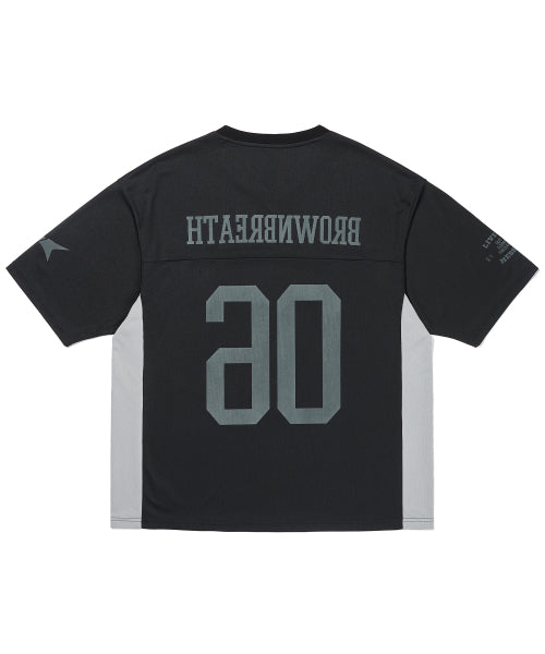BB06 RUGBY TEE - BLACK
