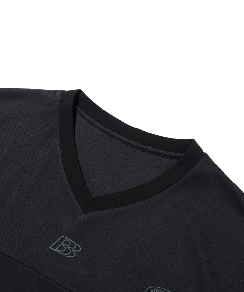 BB06 RUGBY TEE - BLACK