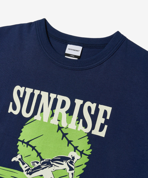 V.S.C TEE(SUNRISE NEW YORK)_LIGHT NAVY