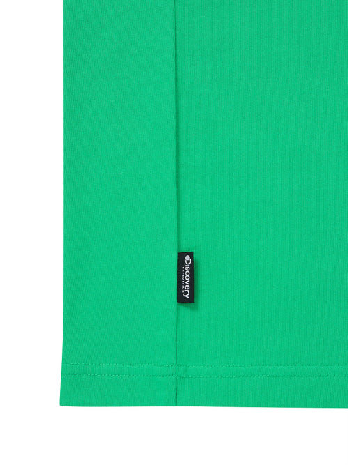 Main Crew Jeju Recycle Graphic T-Shirt (N/GREEN)