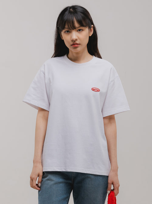 Minimal logo short sleeve t-shirt BK3981_White