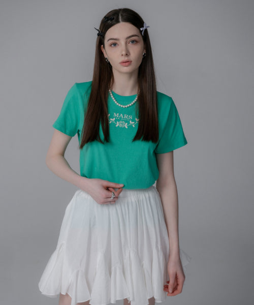 Clover Lease Short Sleeve T-Shirt (Green)