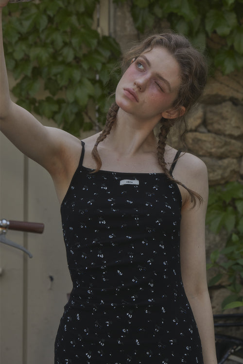 FLOWER MINI DRESS