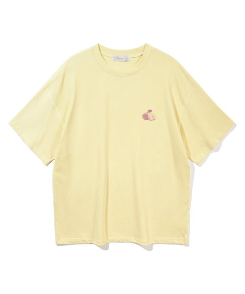 Fruit Short Sleeve T-shirt BK3978_Yellow