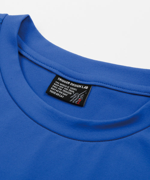 DW Restcat Crop Short Sleeve T-Shirt Blue