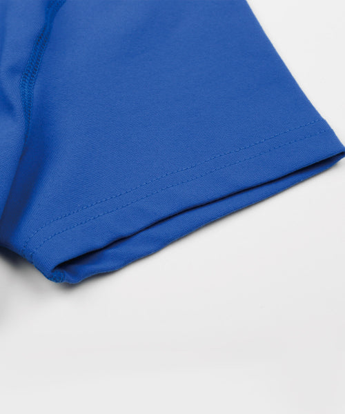 DW Restcat Crop Short Sleeve T-Shirt Blue