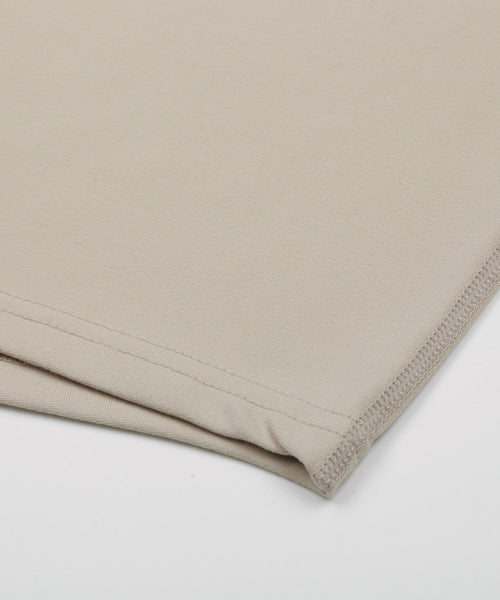DW Restcat Crop Short Sleeve T-Shirt Beige