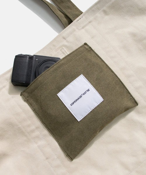 Heavy Canvas Tote Bag Olive