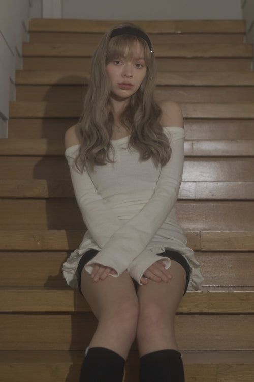 SENDIA DRESS-IVORY