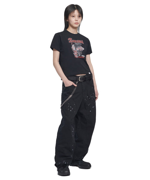 NM ENGINE T-SHIRT - BLACK