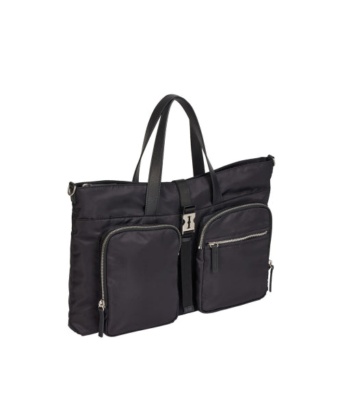 Hey Double Pocket Tote M (헤이 더블 포켓 토트 미듐)_2colors